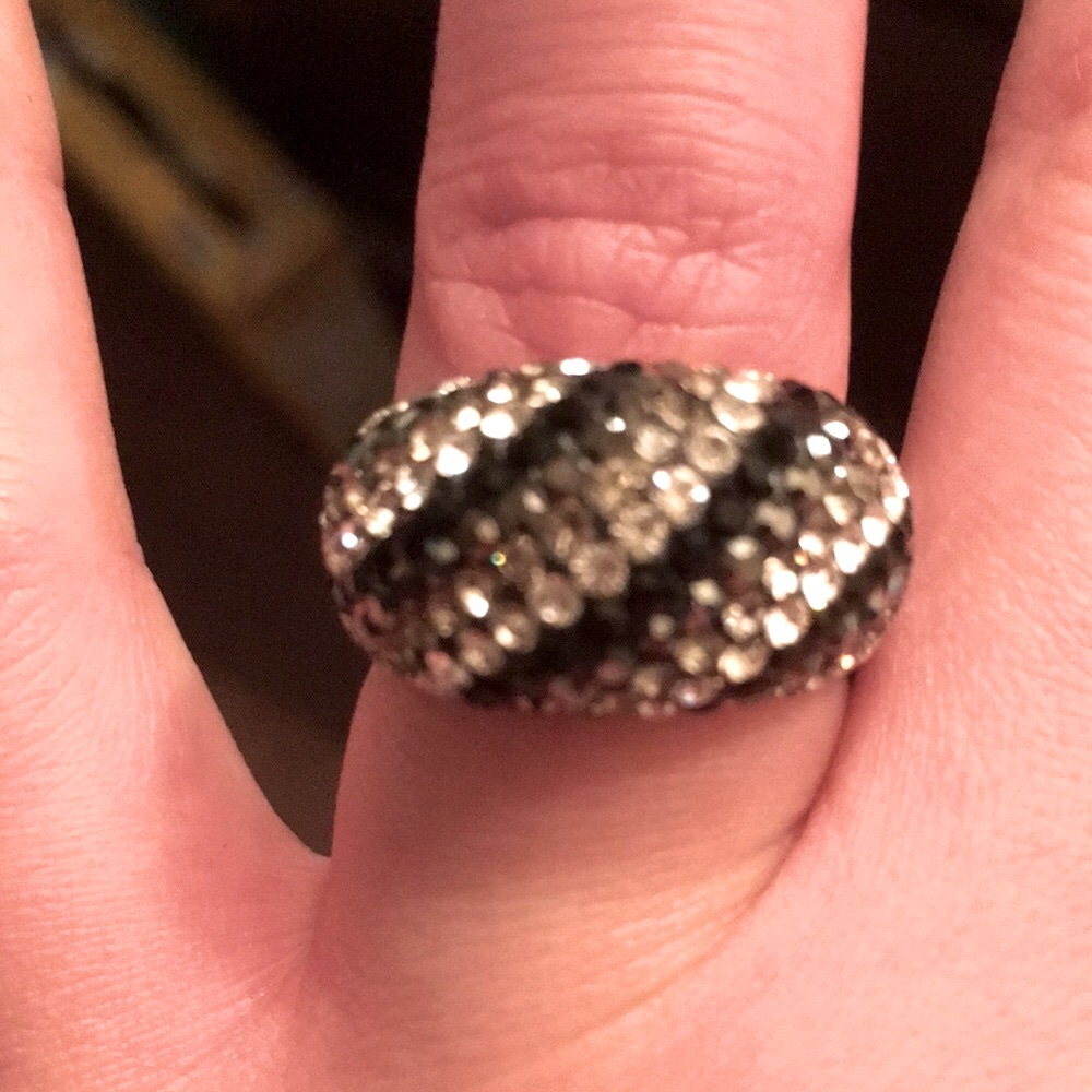 Sterling Silver Bedazzled Ring
